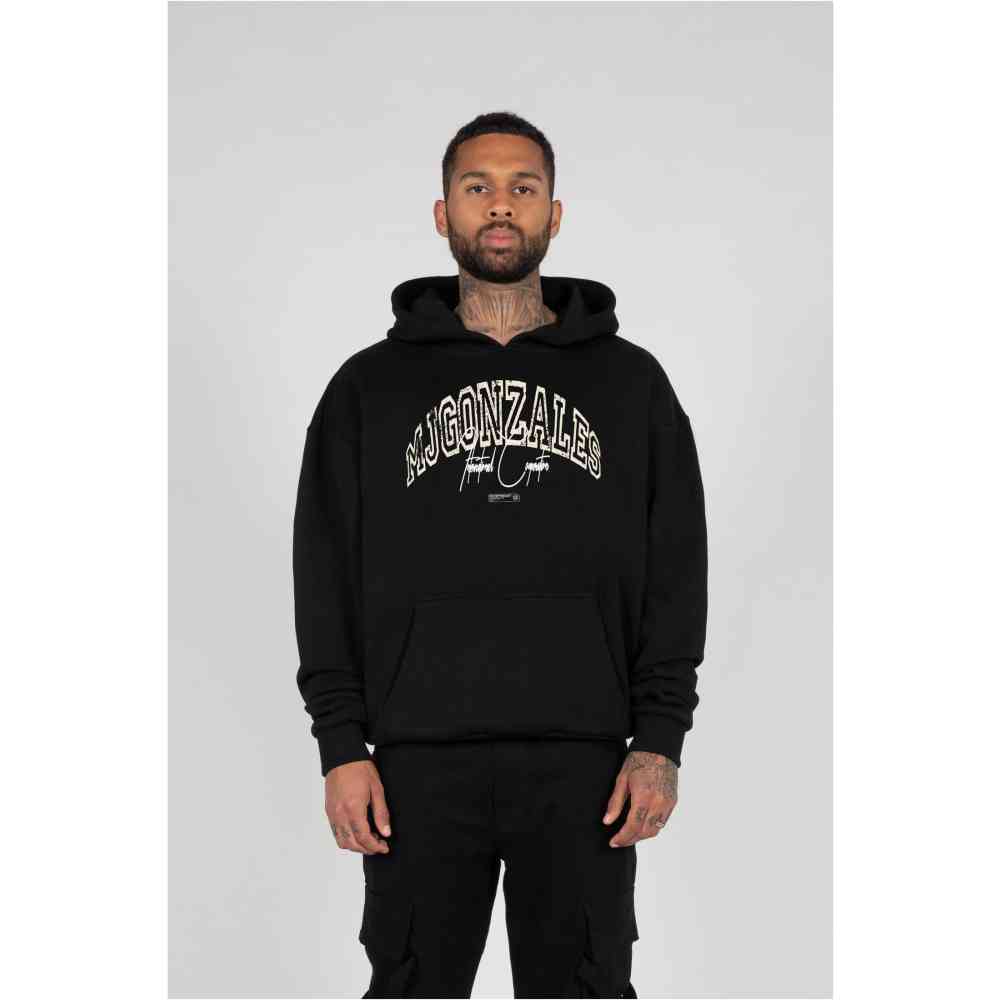 MJ GONZALES - International X Heavy Oversized Hoodie/trui - Zwart